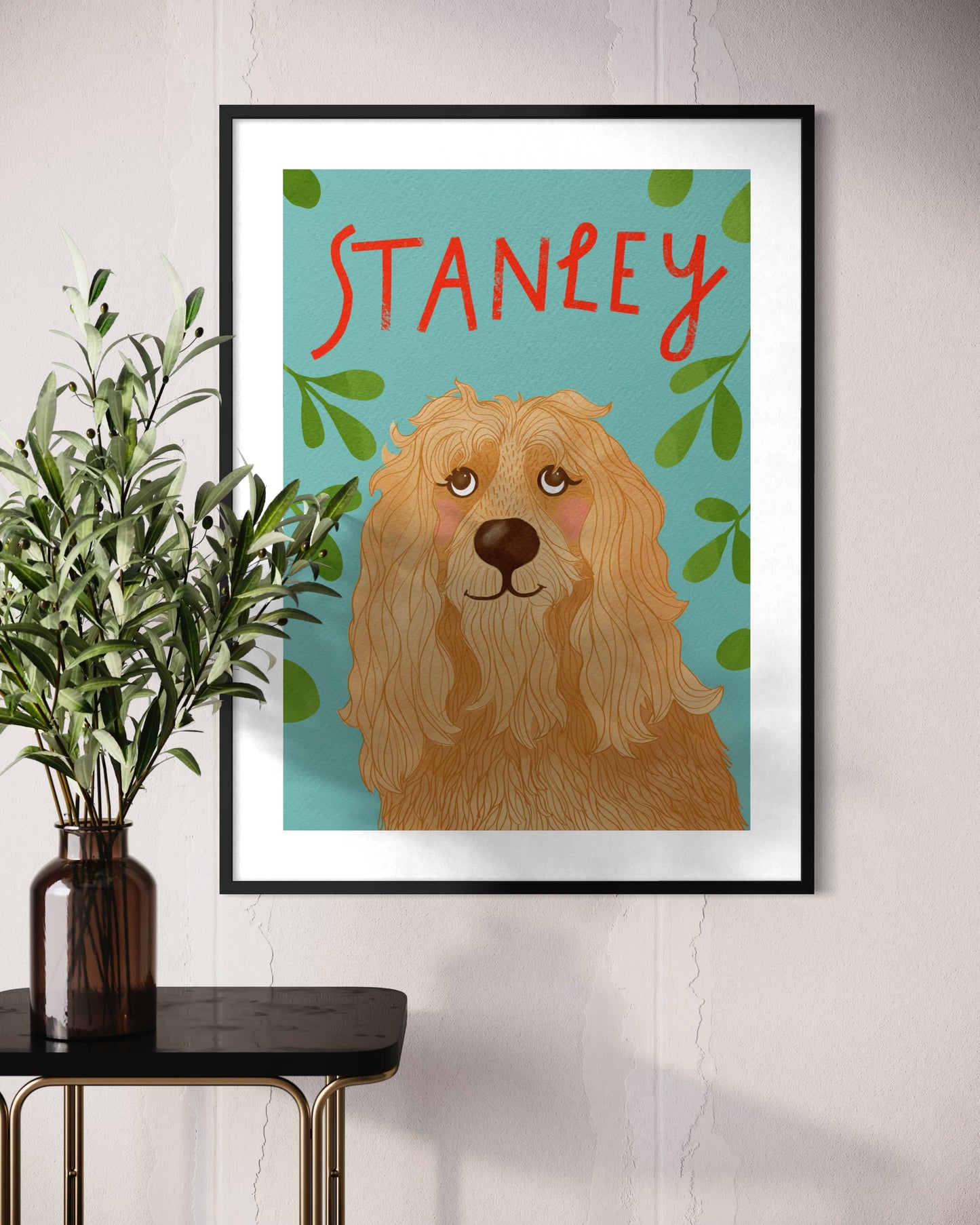 Christmas Pet Illustration