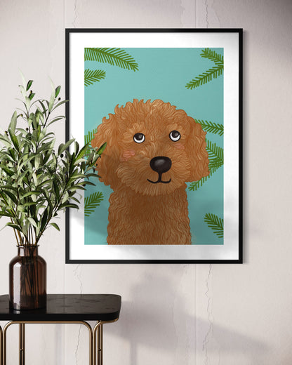 Christmas Pet Illustration