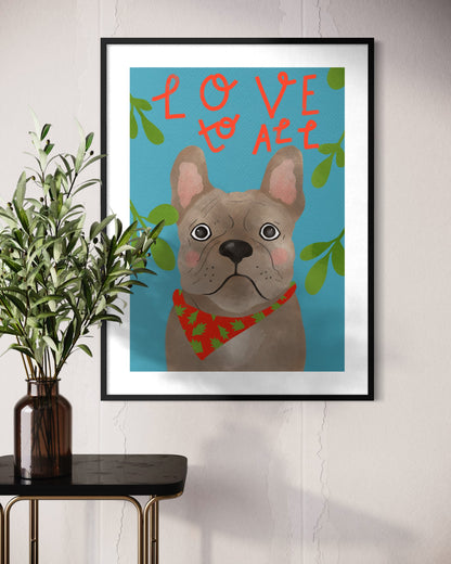 Christmas Pet Illustration