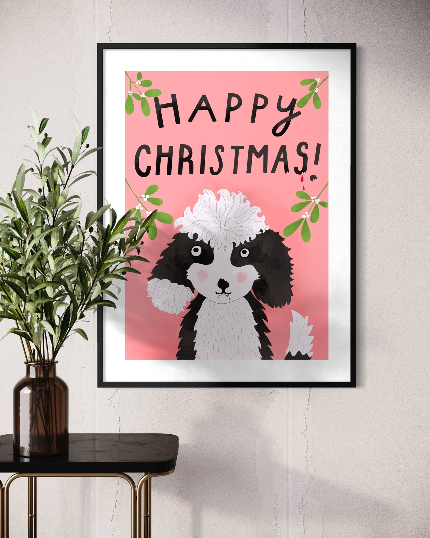 Christmas Pet Illustration