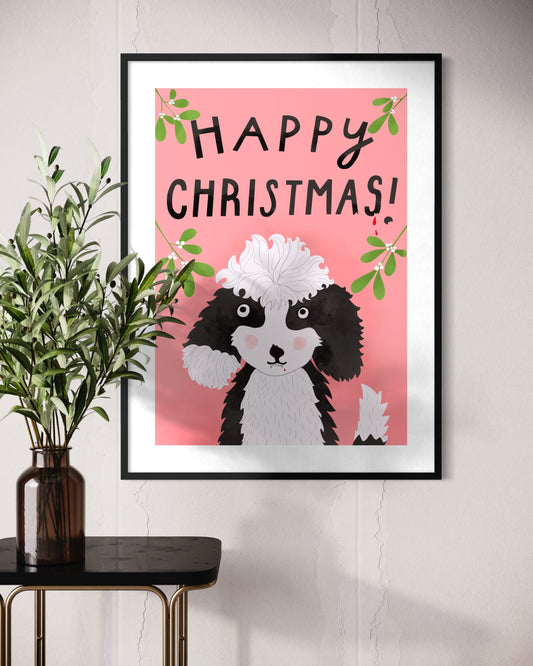 Christmas Pet Illustration