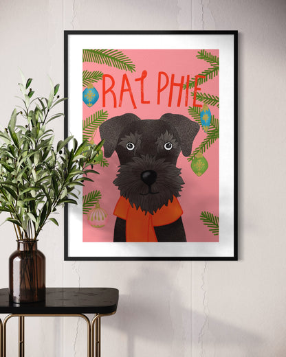 Christmas Pet Illustration