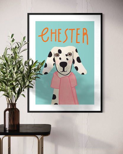 Christmas Pet Illustration