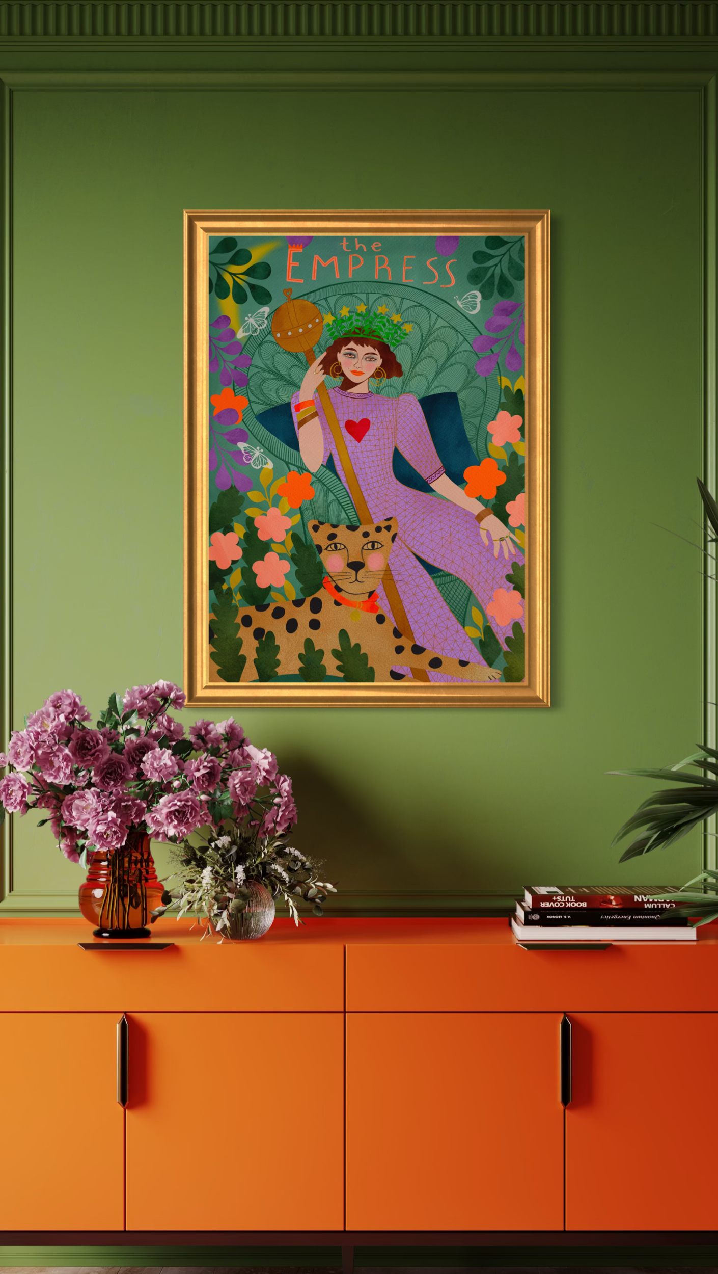 Empress Tarot Card Print
