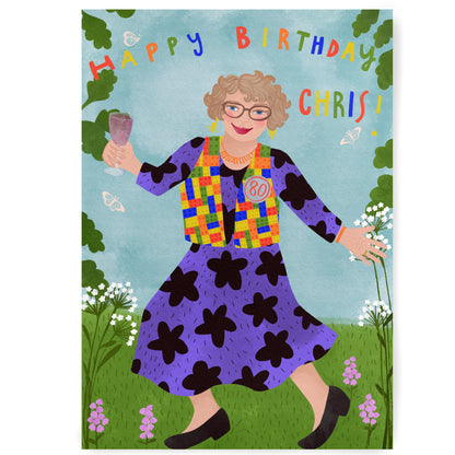 One person bespoke illustration