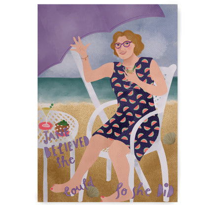 One person bespoke illustration