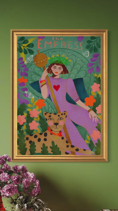 Empress Tarot Card Print